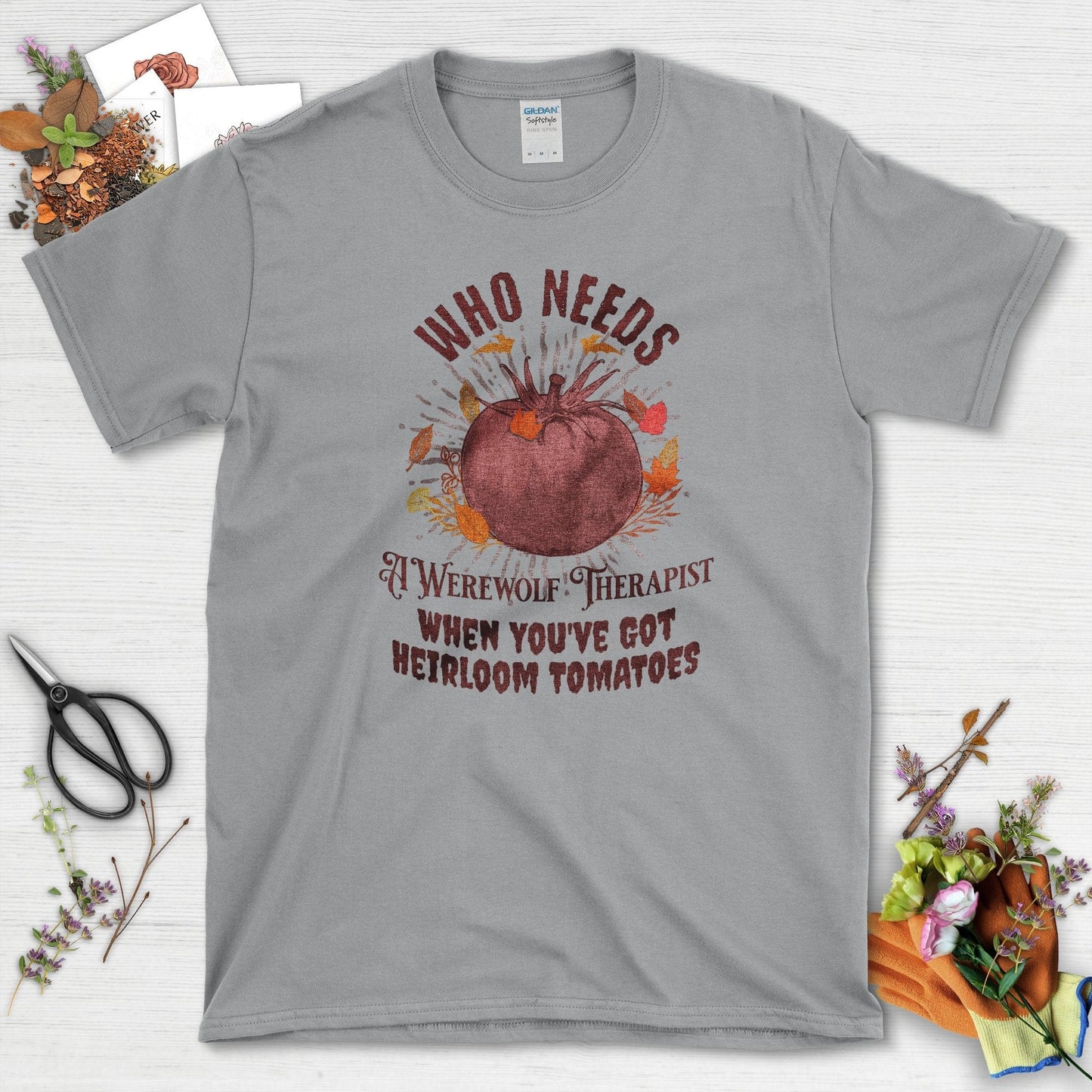 Werewolf Therapist Tomato T-Shirt T-Shirt