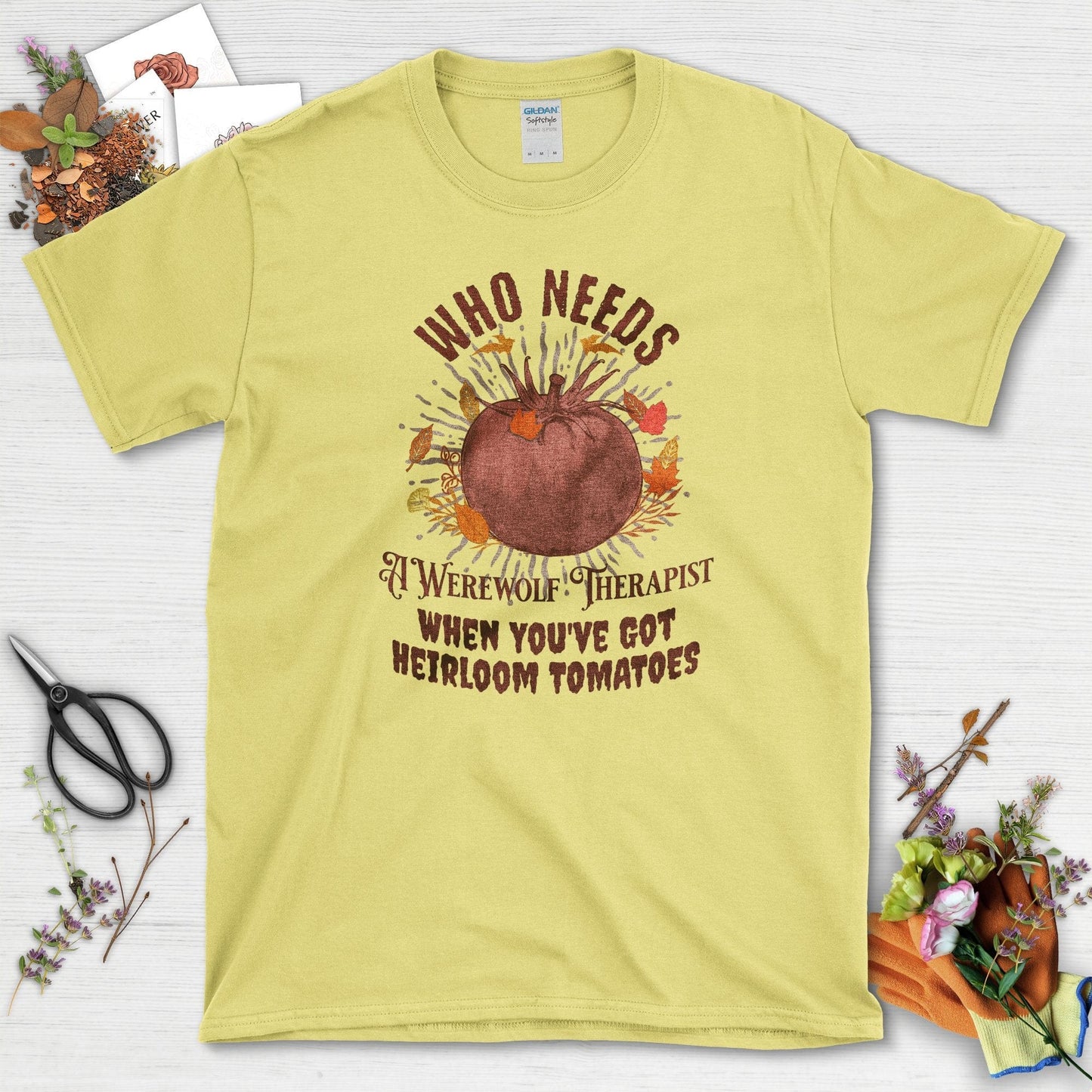 Werewolf Therapist Tomato T-Shirt T-Shirt