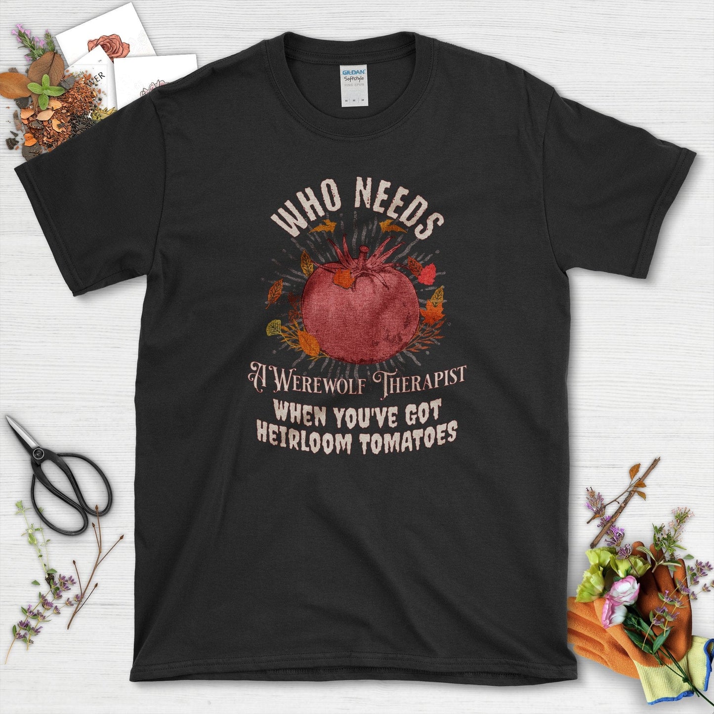 Werewolf Therapist Tomato T-Shirt T-Shirt