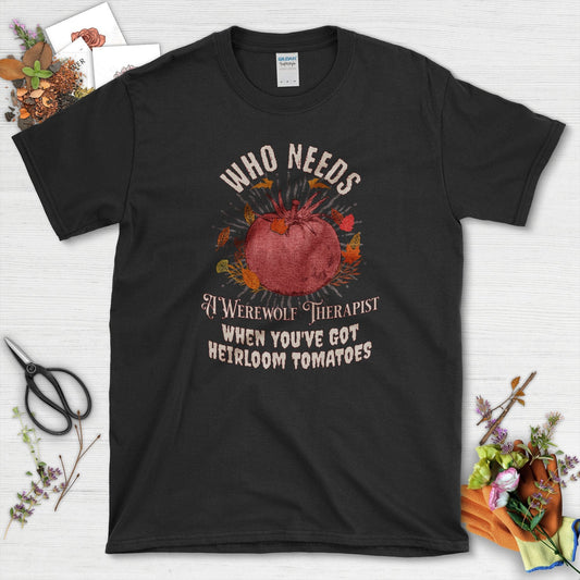 Werewolf Therapist Tomato T-Shirt T-Shirt