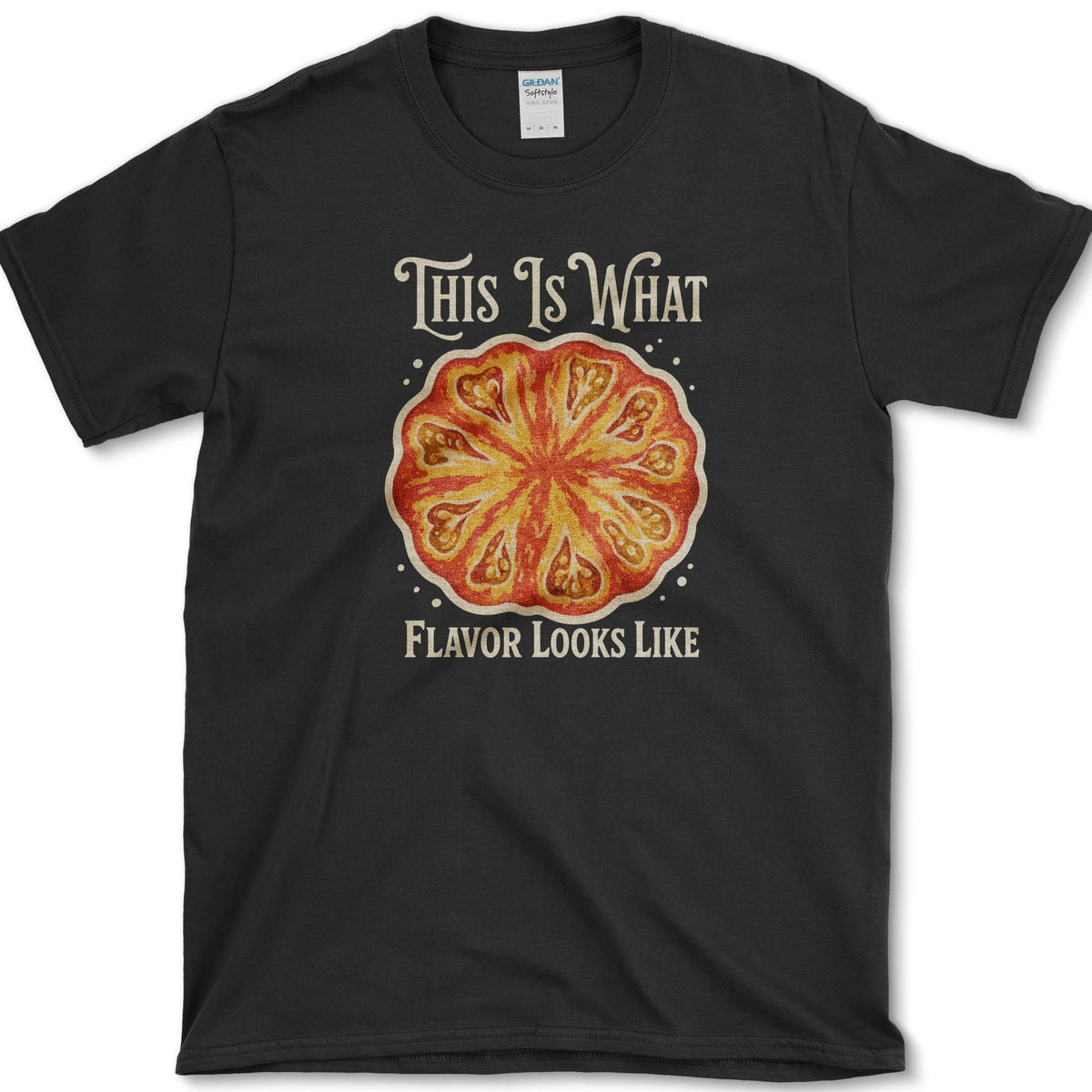 What Flavor Looks Like T-Shirt S / Black Essential Tees