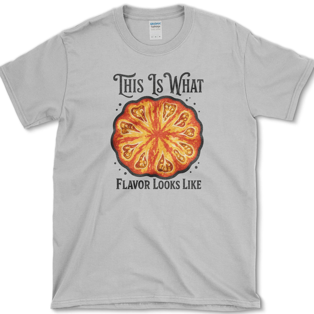 What Flavor Looks Like T-Shirt S / Sport Grey Essential Tees