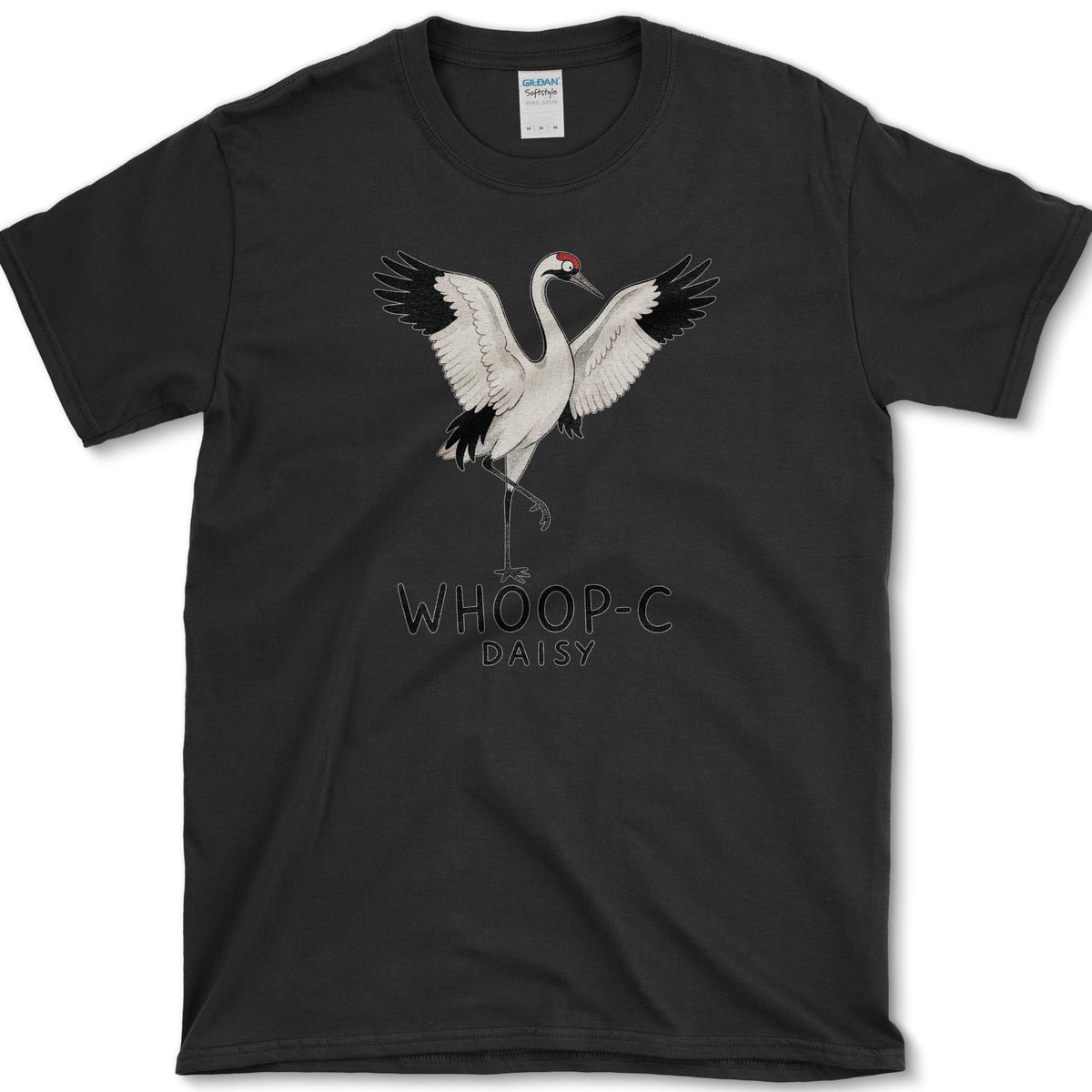Whoop-C Daisy T-Shirt Black / S Essential Tees