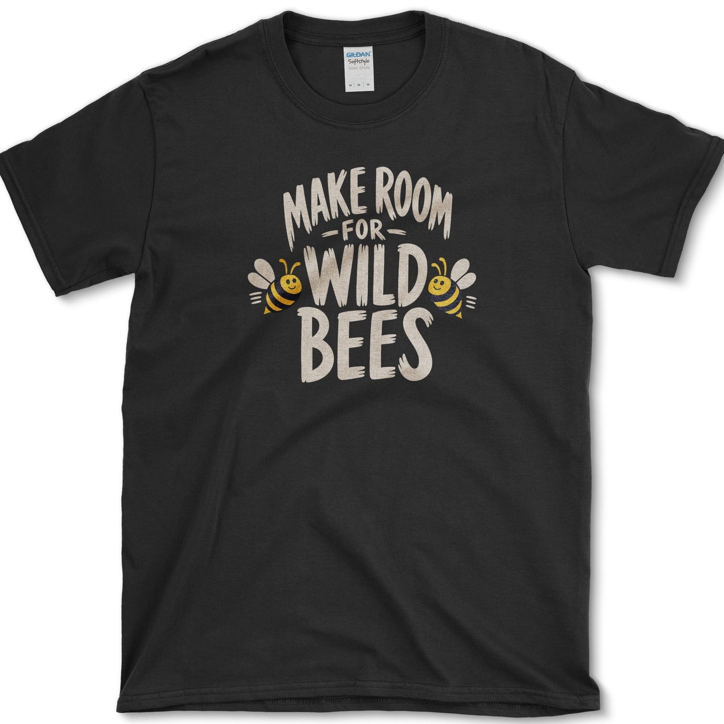 Wild Bees T-Shirt S / Black Essential Tees