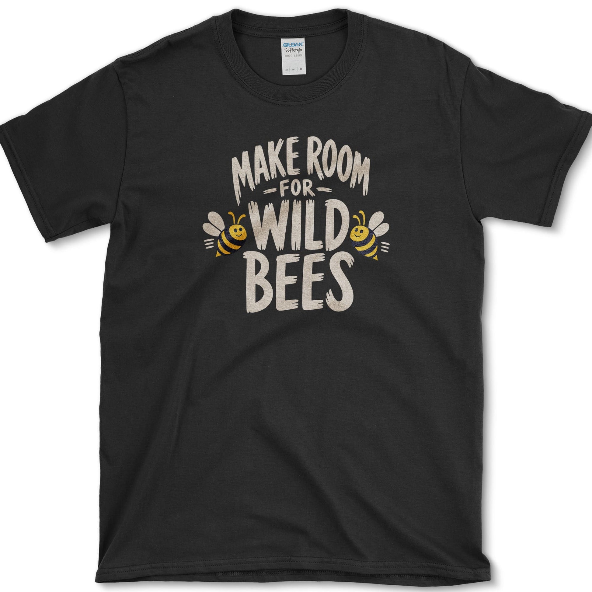 Wild Bees T-Shirt S / Black Essential Tees