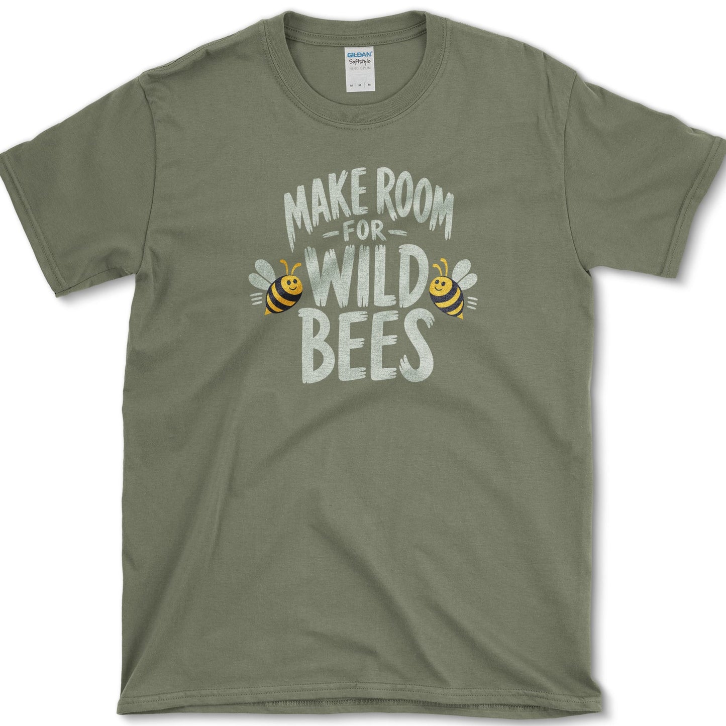 Wild Bees T-Shirt S / Military Green Essential Tees