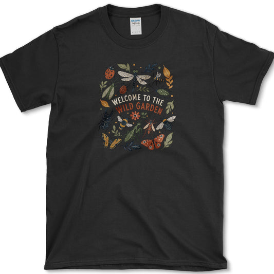 Wild Garden T-Shirt S / Black Essential Tees