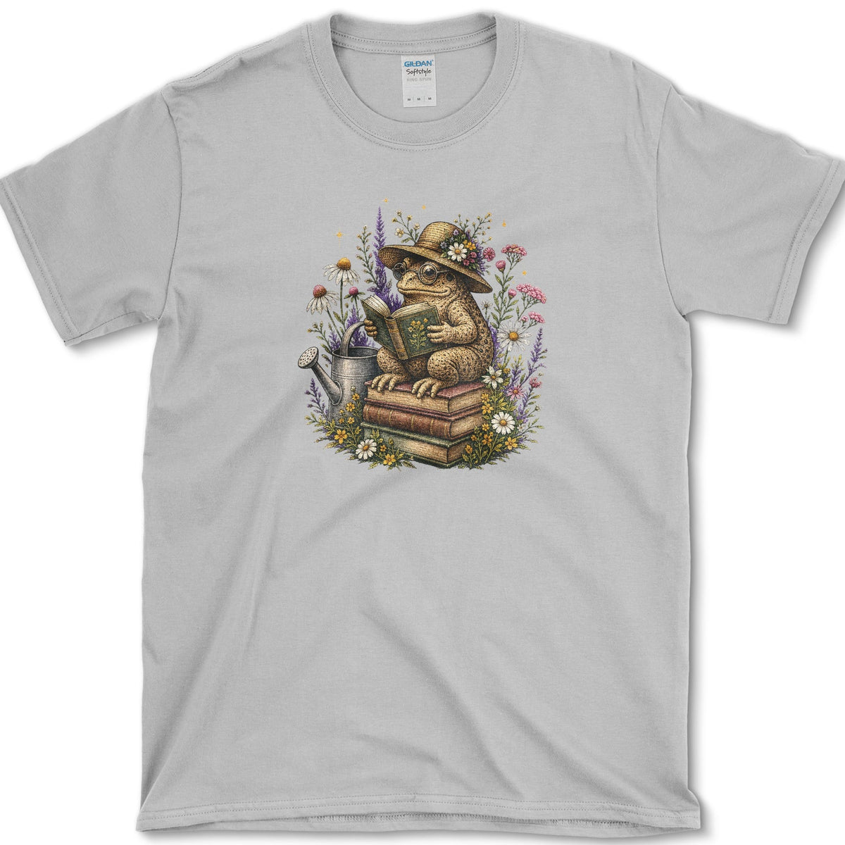 Wildflower Toad T-Shirt S / Sport Grey Essential Tees