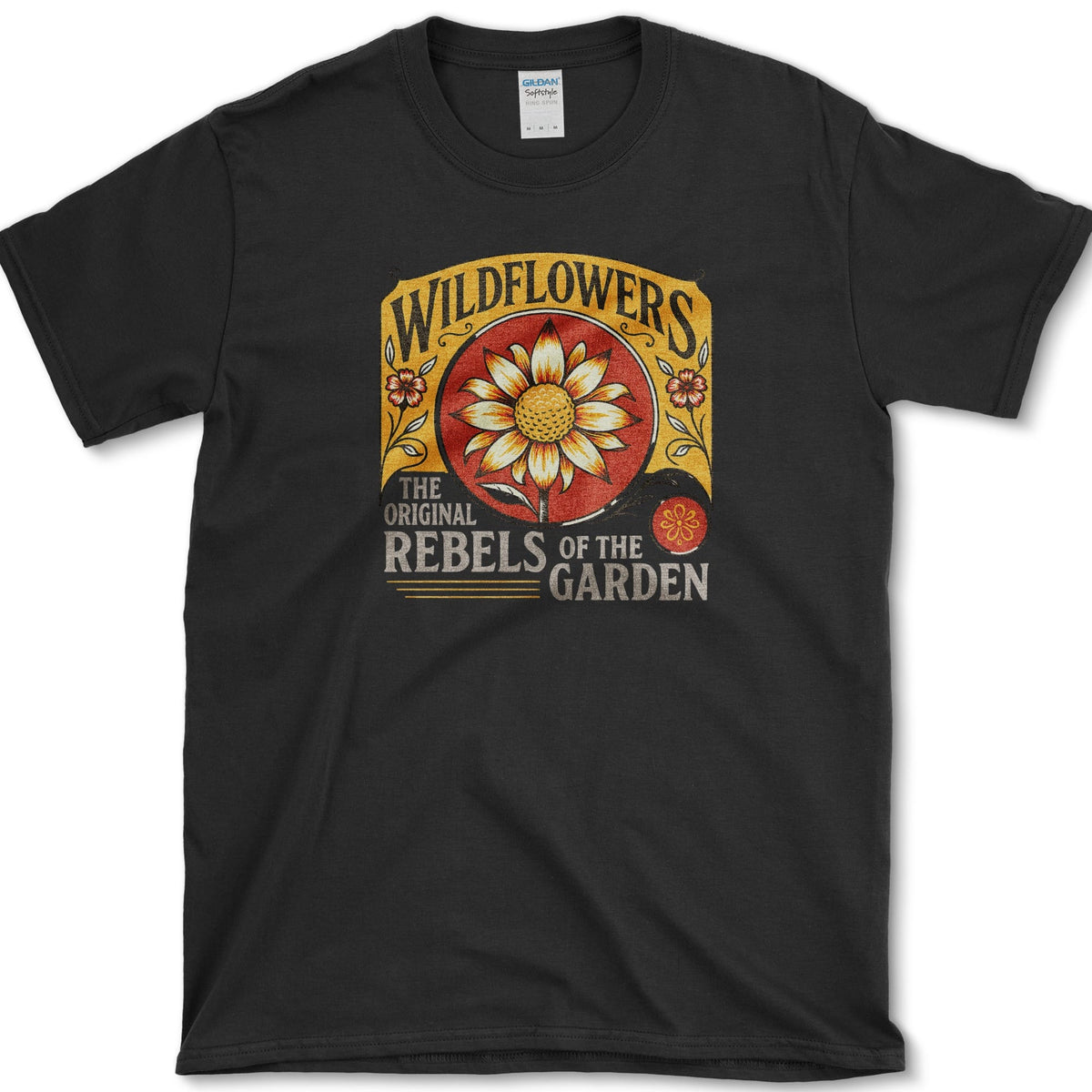Wildflowers Rebels Garden T-Shirt Black / S Essential Tees