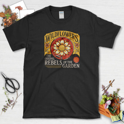 Wildflowers Rebels Garden T-Shirt Black / S T-Shirt