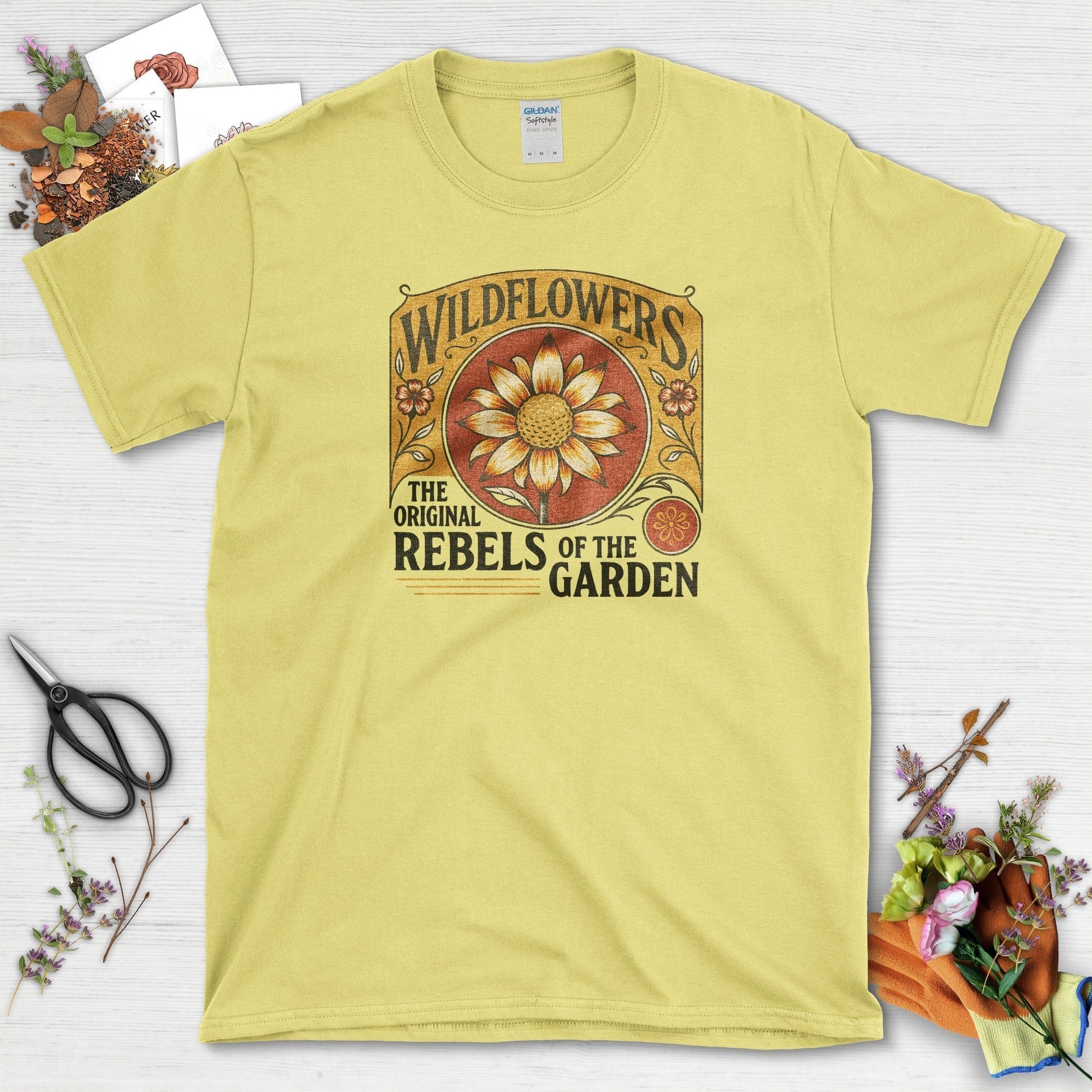 Wildflowers Rebels Garden T-Shirt Cornsilk / S T-Shirt