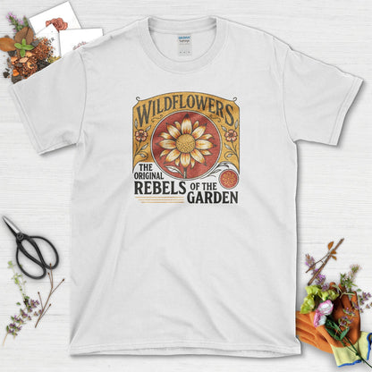 Wildflowers Rebels Garden T-Shirt White / S T-Shirt