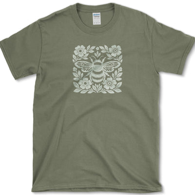 Woodcut Bumblebee T-Shirt