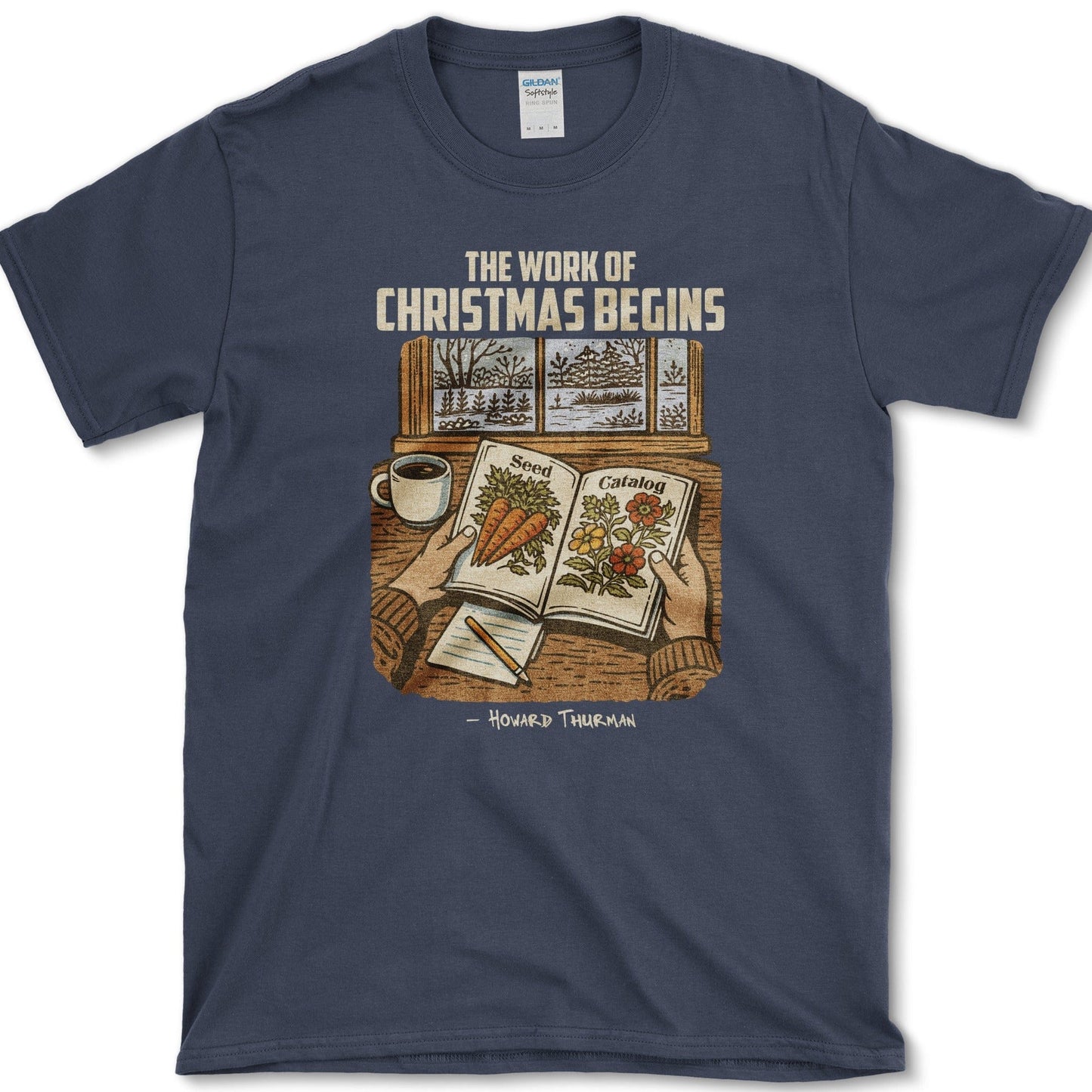 Work of Christmas T-Shirt Physical Item
