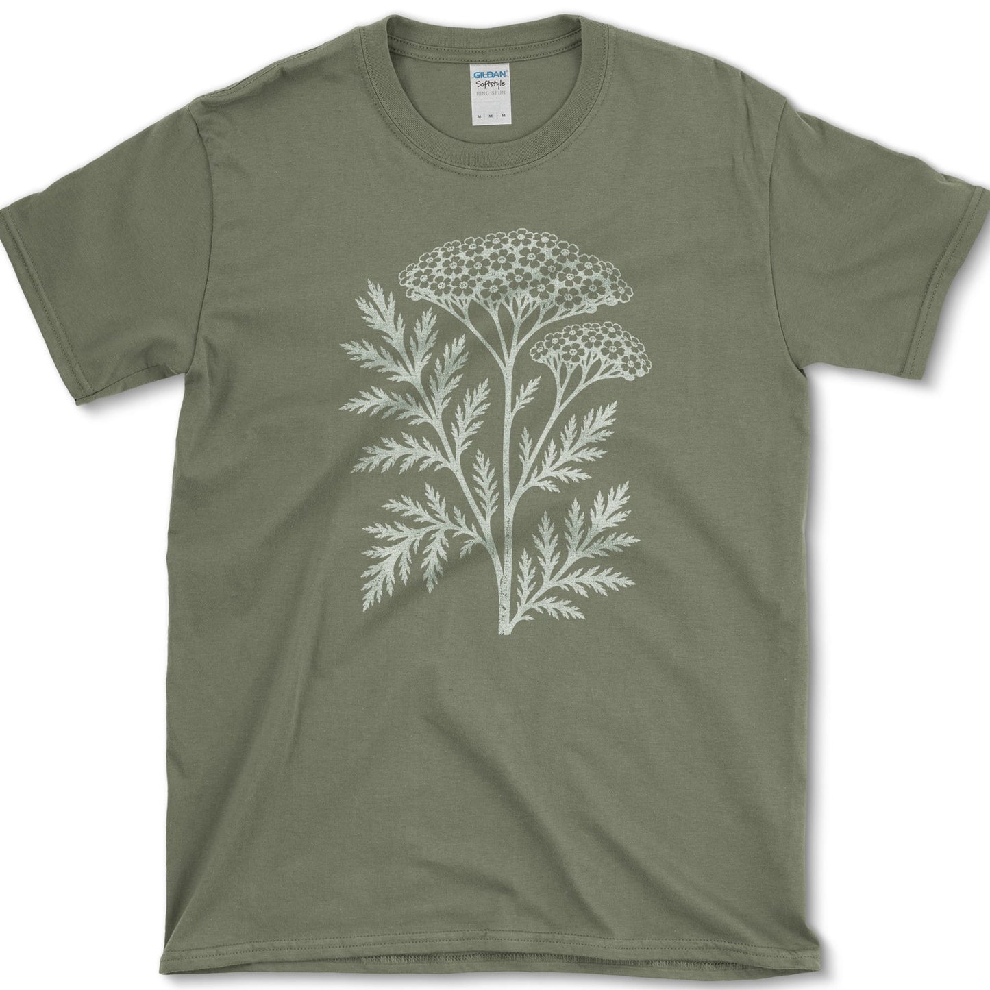 Yarrow T-Shirt S / Military Green Essential Tees
