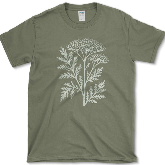 Yarrow T-Shirt S / Military Green Essential Tees