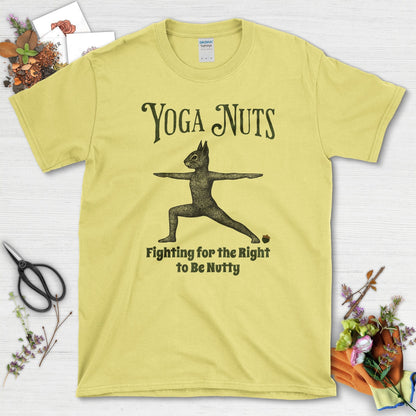 Yoga Nuts T-Shirt Cornsilk / S T-Shirt