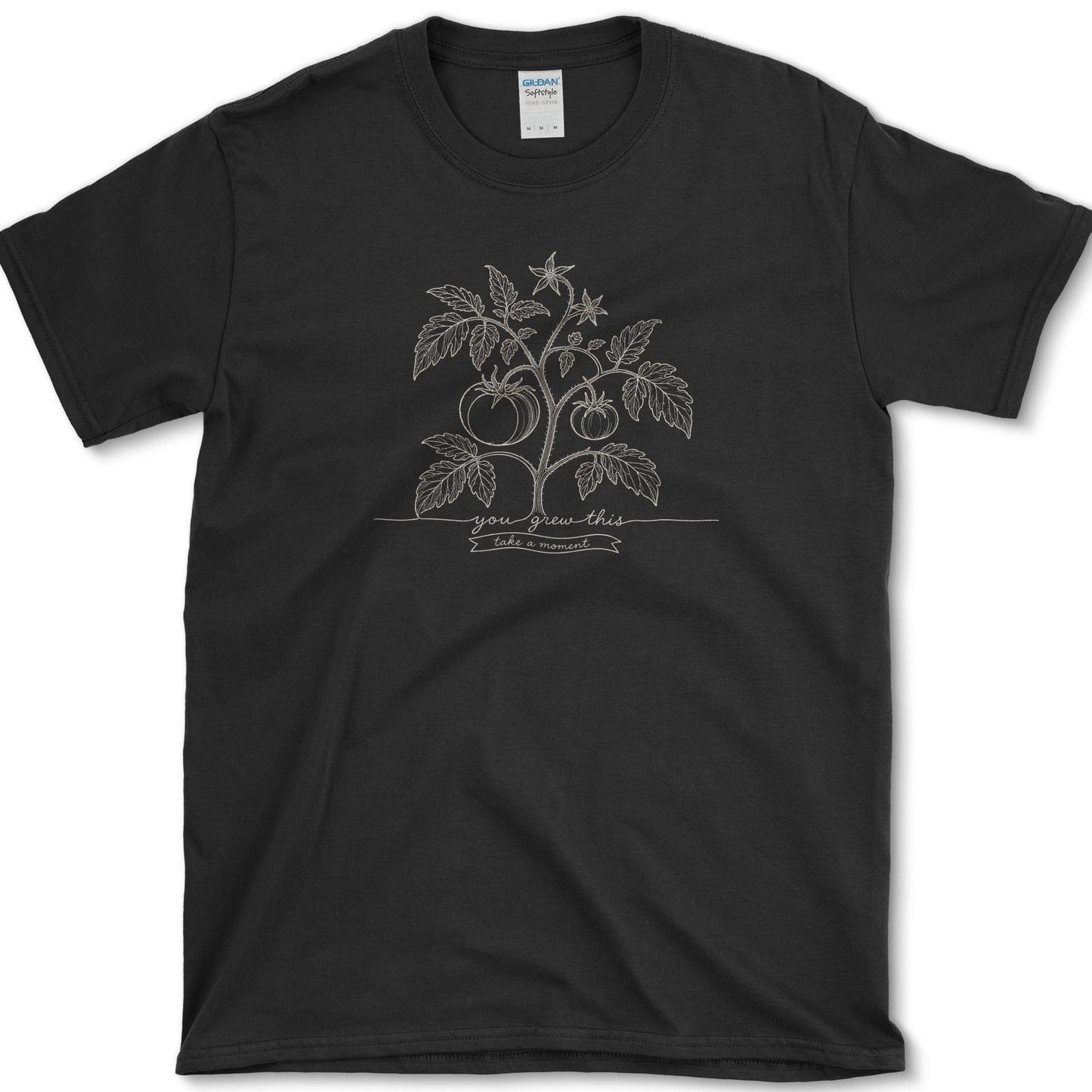 You Grew This T-Shirt S / Black Essential Tees