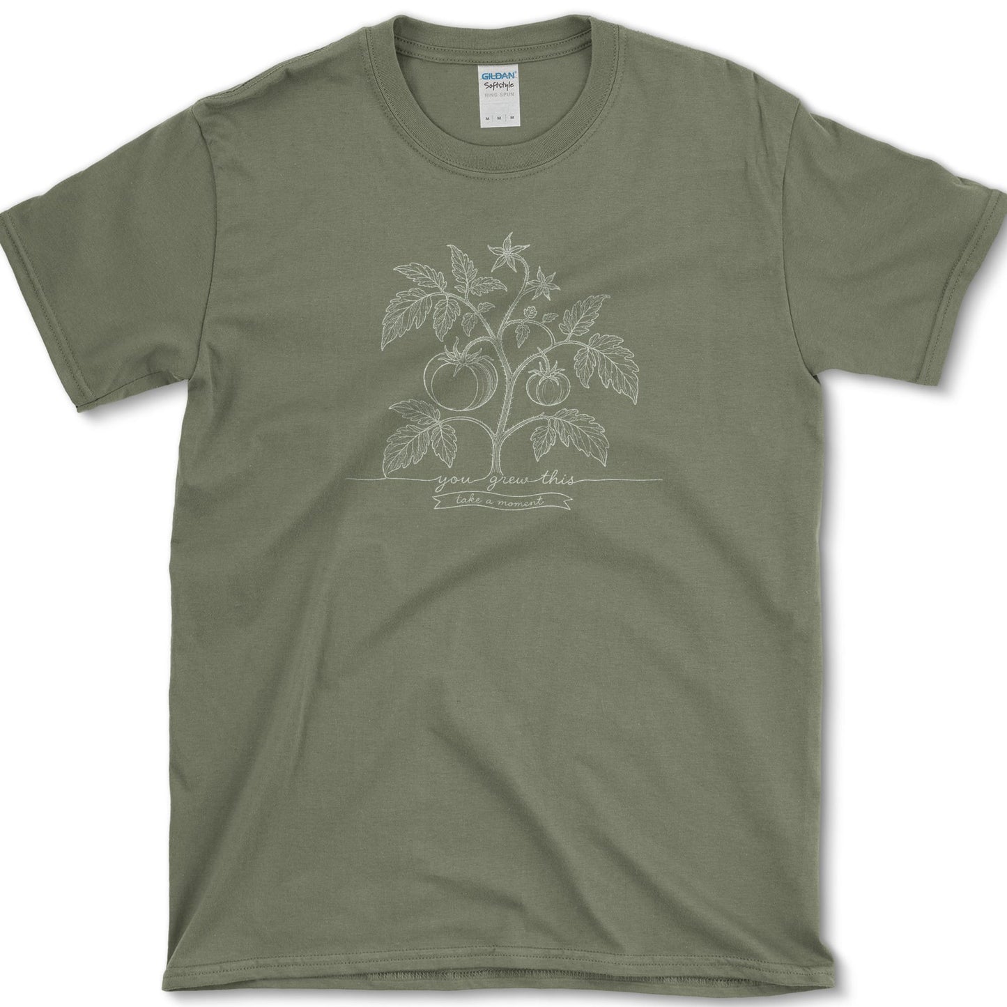 You Grew This T-Shirt S / Military Green Essential Tees