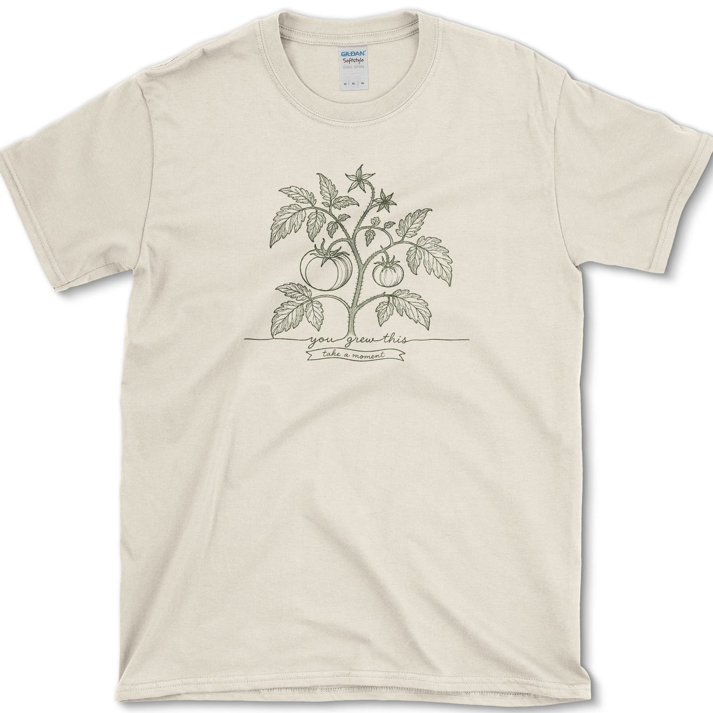 You Grew This T-Shirt S / Natural Essential Tees