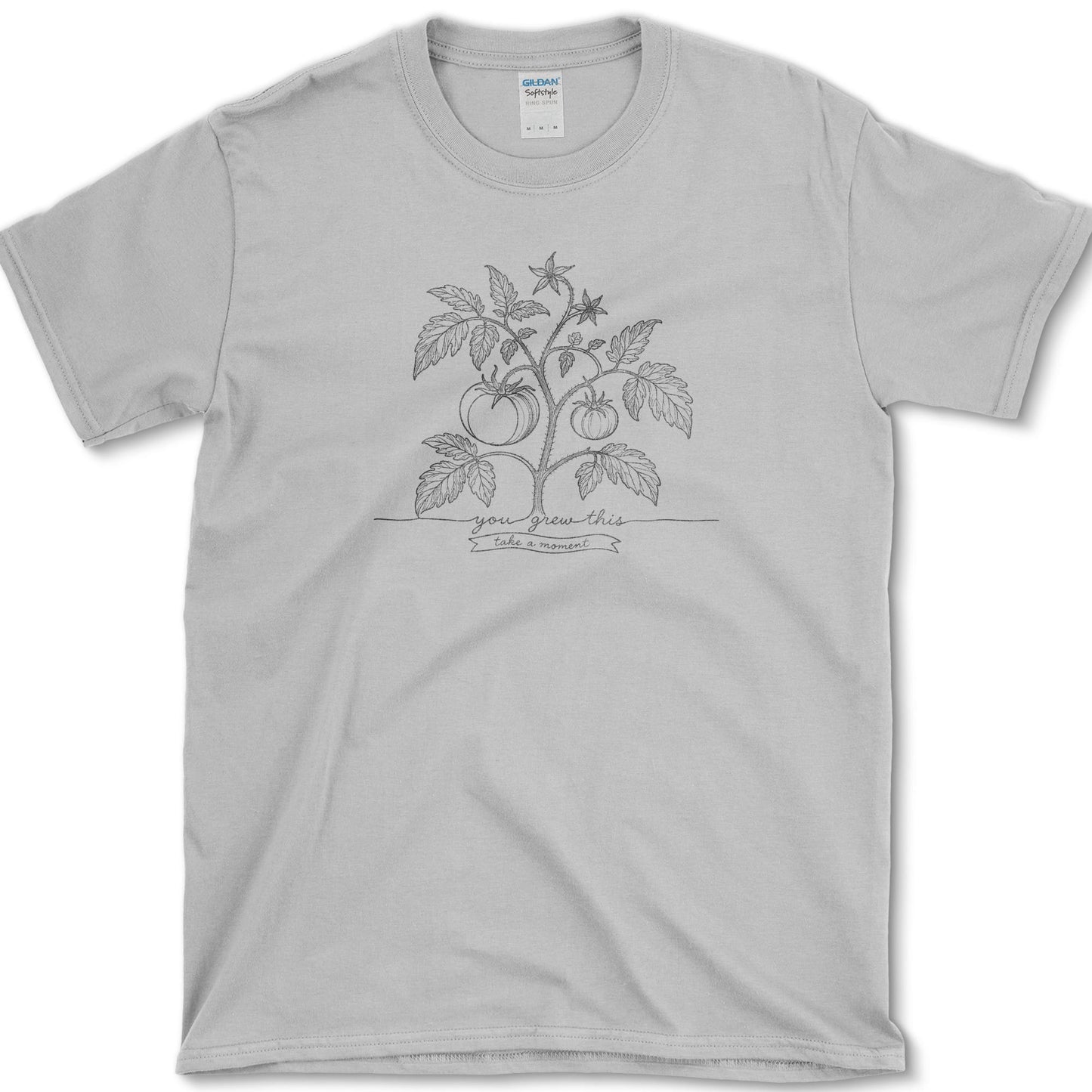 You Grew This T-Shirt S / Sport Grey Essential Tees
