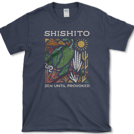 Zen Until Provoked T-Shirt Navy / S Essential Tees
