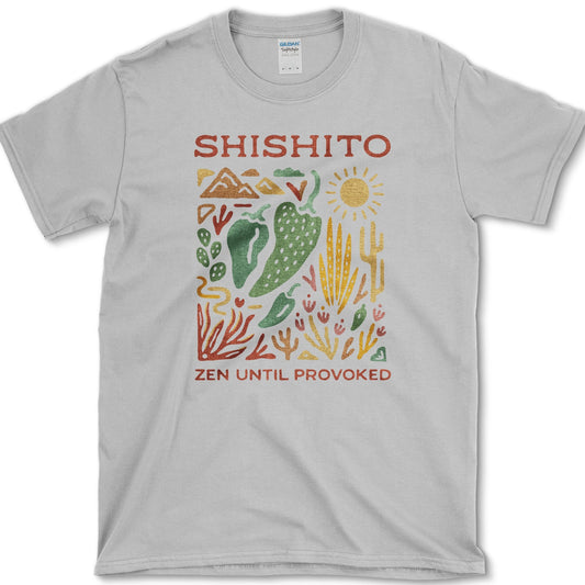 Zen Until Provoked T-Shirt Sport Grey / S Essential Tees