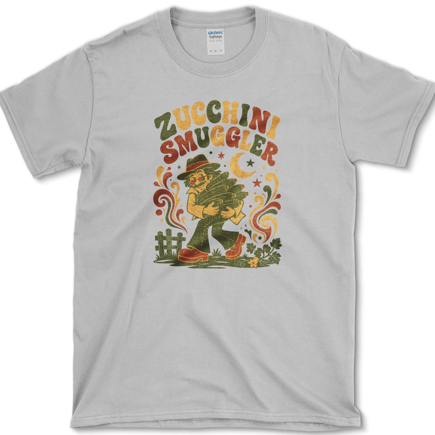 Zucchini Smuggler T-Shirt S / Sport Grey Essential Tees